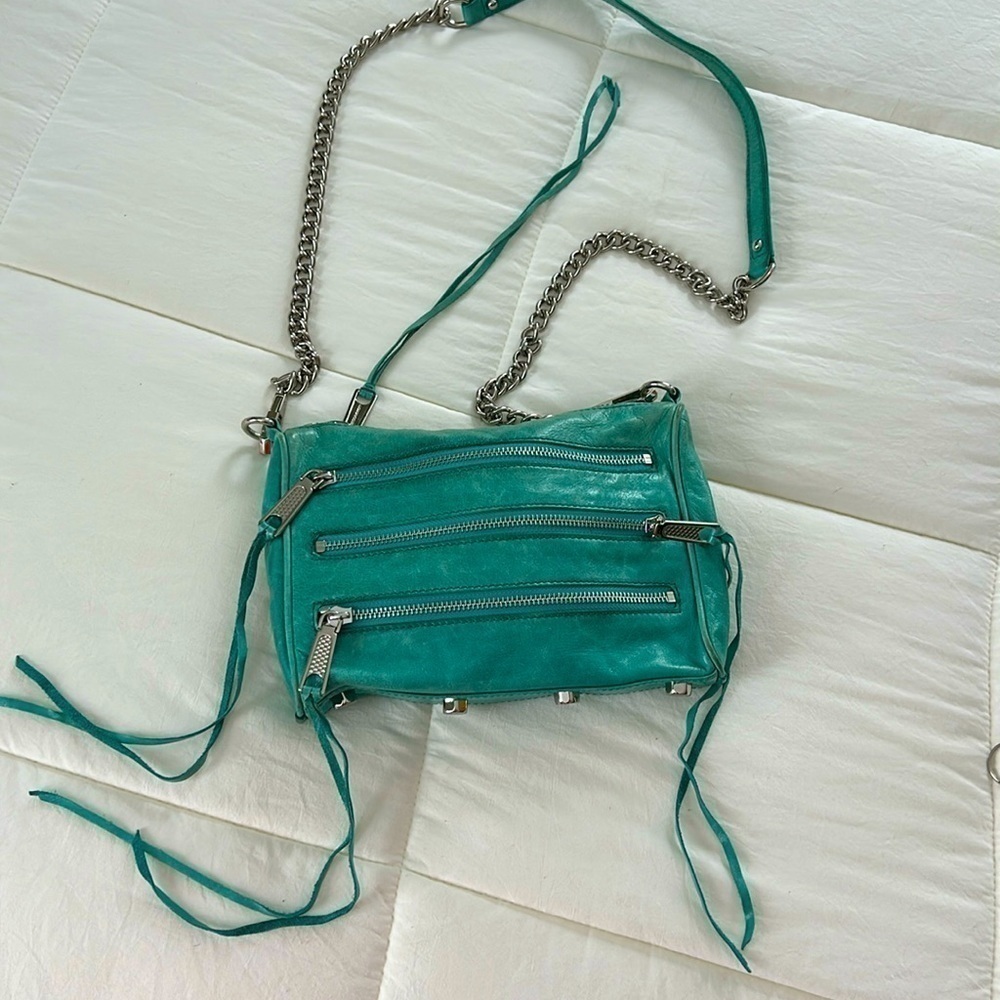 Rebecca Minkoff Leather Fringed Crossbody Bag